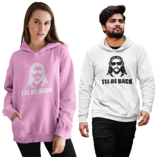 Fruit of the Loom, Kariban I'll be back - Unisex Pulóver