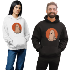 Fruit of the Loom, Kariban Ijedt Szellem - Unisex Kapucnis Pulóver női pulóver, kardigán