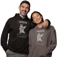 Fruit of the Loom, Kariban Jesus Dabbing - Unisex Kapucnis Pulóver női pulóver, kardigán