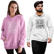 Fruit of the Loom, Kariban Jézusra várva - Unisex Pulóver női pulóver, kardigán