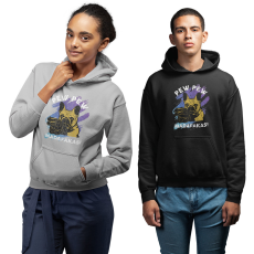 Fruit of the Loom, Kariban Pew-Pew Madafakas - Unisex Pulóver