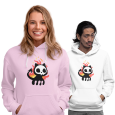 Fruit of the Loom, Kariban Pokoli Cica - Unisex Pulóver