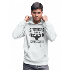 Fruit of the Loom, Kariban Stronger than your excuses - Unisex Pulóver