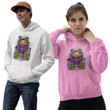 Fruit of the Loom, Kariban Végtelen kövek disznó - Unisex Pulóver női pulóver, kardigán