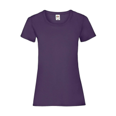 Fruit of the Loom Női póló Csapott ujjú Fruit of the Loom Valueweight T Lady-Fit - XS (8), Lila