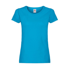 Fruit of the Loom Női póló Rövid ujjú Fruit of the Loom Original T Lady-Fit - XS, Azur kék