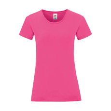 Fruit of the Loom Női rövid ujjú póló Fruit of the Loom Ladies' Iconic 150 T -M, Fuchsia