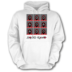 Fruit of the Loom Squid Game csak egy maradhat - Unisex Kapucnis Pulóver