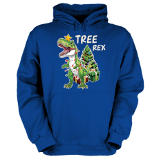 Fruit of the Loom Tree Rex - Unisex Kapucnis Pulóver