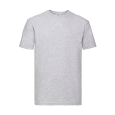 Fruit of the Loom Uniszex póló Rövid ujjú Fruit of the Loom Super Premium Tee - XL, Heather szürke