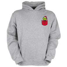 Fruit of the Loom Zseb Grincs - Gyerek Kapucnis Pulóver