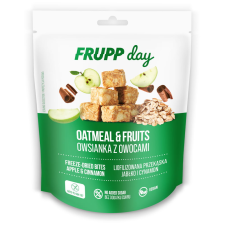 Frupp day lioflizált zabkocka snack alma-fahéj 25 g reform élelmiszer