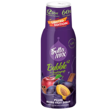 Fruttamax bubble 12 alma-szilva-fahéj 500 ml szörp