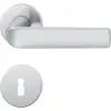  FSB kilincsgarnitúra 12 1267 ASL BB rozettán fekete matt aluminium