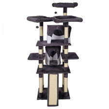 Fudajo Macska kaparófa szürke-fehér színben 173 cm 63247 macskabútor