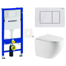  Függesztett wc készlet világos falakhoz / előfal SAT SIKOGESTOR67D30 építőanyag