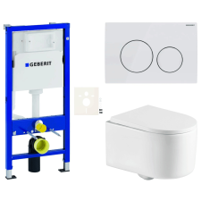  Függesztett WC készlet világos falakhoz / fal előtti SAT SIKOGESREX72D20 építőanyag