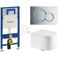  Függesztett WC készlet világos falakhoz / fal előtti SAT SIKOGESREX72S01CR építőanyag