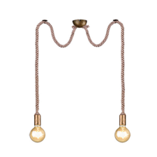  Függő világítás Trio Rope sárgaréz 310100204 világítás