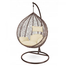  Függőfotel párnákkal barna KR23BR kerti bútor