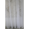  Függöny méteráru Jacquard Életfa minta 160cm magas Fehér