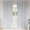  Függönyök 2 pcs Halvány szürke 245 x 140 cm Poliészter