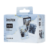 Fujifilm Instax Mini film classic 3x10kép (bluemarble, black frame, monochrome)