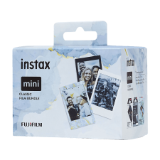 Fujifilm Instax Mini film classic 3x10kép (bluemarble, black frame, monochrome) fotópapír