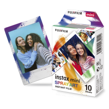 Fujifilm Instax Mini Film Spray Art instant fotópapír (10 db) (16779809) fotópapír