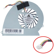Fujitsu LifeBook A531, AH531 CPU hűtőventilátor (3 pin) laptop alkatrész