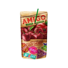 Fuky Csoki Kft Amigo 200ml Alma-cherry üdítő, ásványviz, gyümölcslé