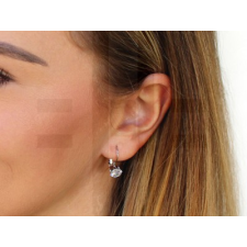  Fülbevaló rozsdamentes acélból csiszolt kövekkel fülbevaló