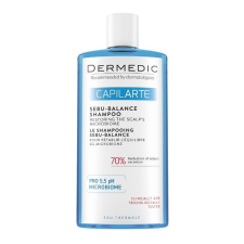 Full Cosmetix Kft. Dermedic Capilarte Sebu-Balance fejbőr mikrobiom helyreállító sampon 300ml sampon