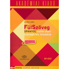FÜLSZÖVEG SPANYOL B1-B2+VIRTUÁLIS M nyelvkönyv, szótár