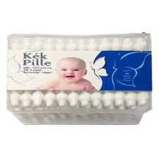 Fültisztító pálcika KÉK PILLE kisgyerekeknek 56 db babaápolási kellék