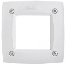 Fumagalli LETI 100 SQUARE ST LED 3W GX53 fehér kültéri beépíthető falilámpa kültéri világítás