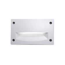 Fumagalli LETI 200 HS LED 3W GX53 fehér kültéri beépíthető falilámpa kültéri világítás