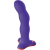 Fun Factory Bouncer Rumbling dildó Purple 18,5 cm