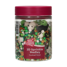 Funcakes 3D szórócukor, Fociláz, 70g sütés és főzés