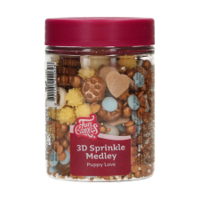 Funcakes 3D szórócukor, Kutya Szerelem, 70g sütés és főzés