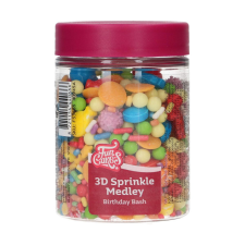 Funcakes 3D szórócukor, Születésnapi Party, 70g sütés és főzés
