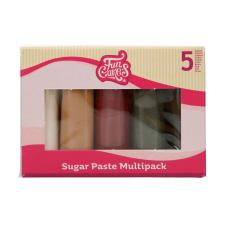 Funcakes fondant multipack, Fénylő Paletta, 5×100g sütés és főzés