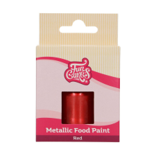 Funcakes metál ételfesték, piros, 30ml sütés és főzés