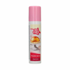 Funcakes metál színű spray, fényes arany, 100 ml sütés és főzés