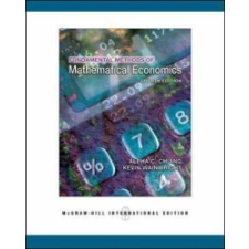 Fundamental Methods of Mathematical Economics – Alpha C Chiang idegen nyelvű könyv