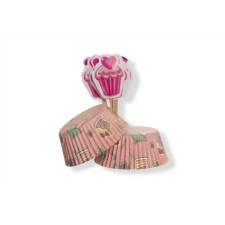 Fundrag 24 adagos süti mintás muffin papír és muffin díszítő készlet sütés és főzés