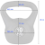 FUNFIT FUNFIT GYM&amp;FITNESS 10 kg-os edzés kettlebell