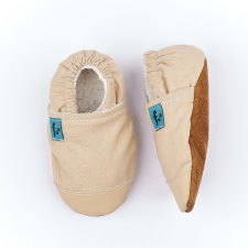 FUNKIDZ Puhatalpú kiscipő az első lépésekhez - Bézs - 6-9 hónap gyerek cipő