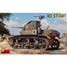 Funko 1/35 M3 Stuart tank modell korai változat makett