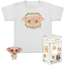 Funko Pocket Pop! & Tee: Harry Potterr - Dobby figura és gyerek póló (L)